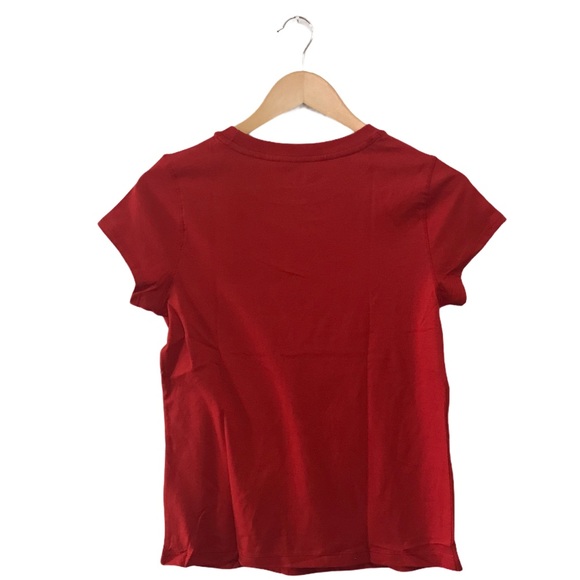 Universal Thread Red Tee w Embroidered Heart, XS - Picture 12 of 12